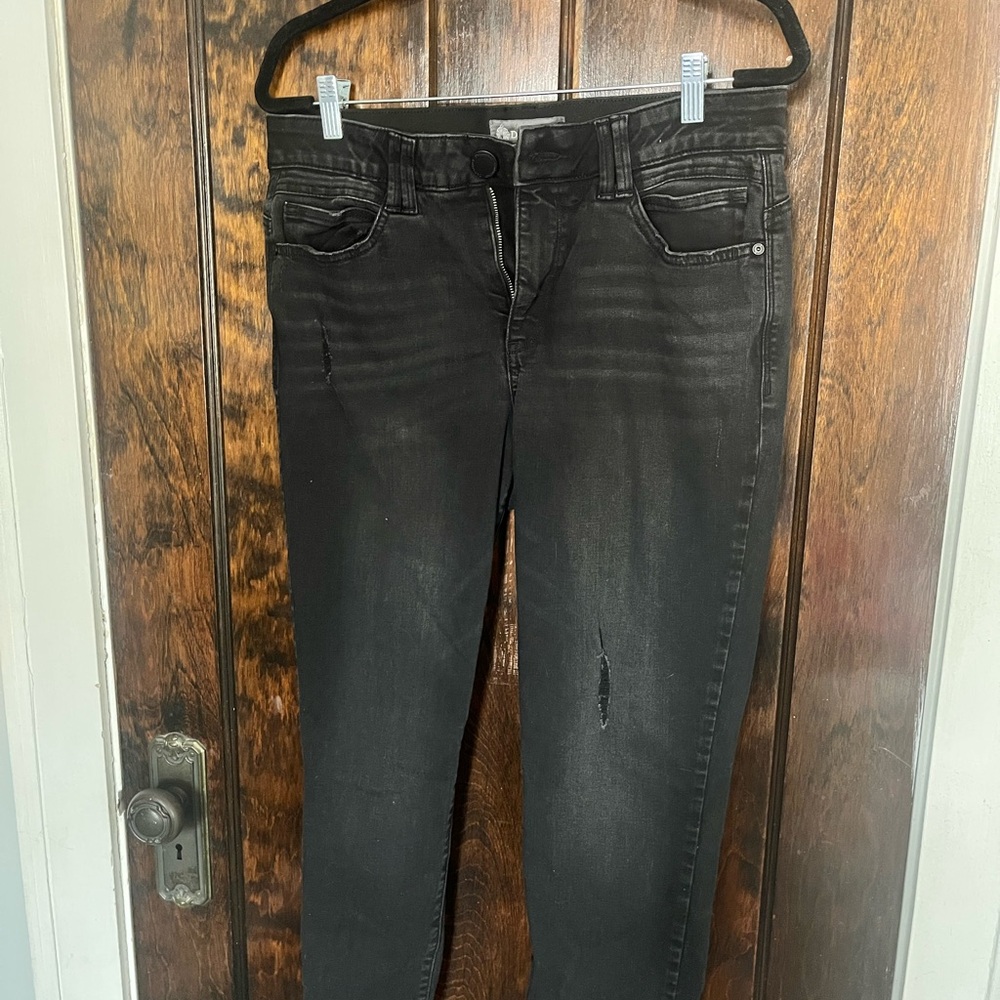 Democracy Women's Charcoal Skinny Jeans